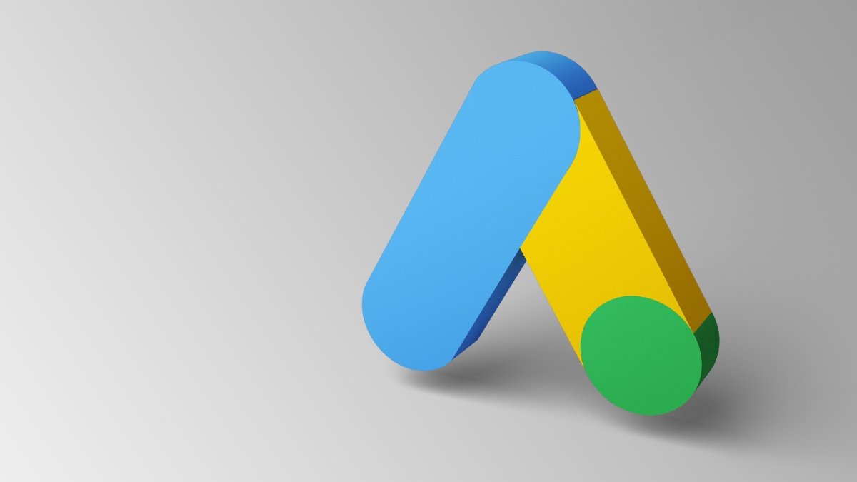 Three-dimensional Google Ads logo