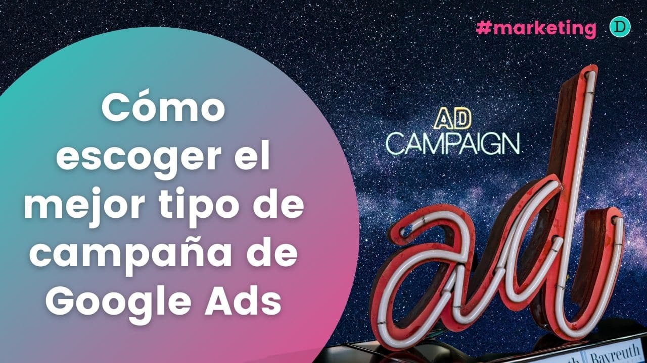 tipo campaña google ads